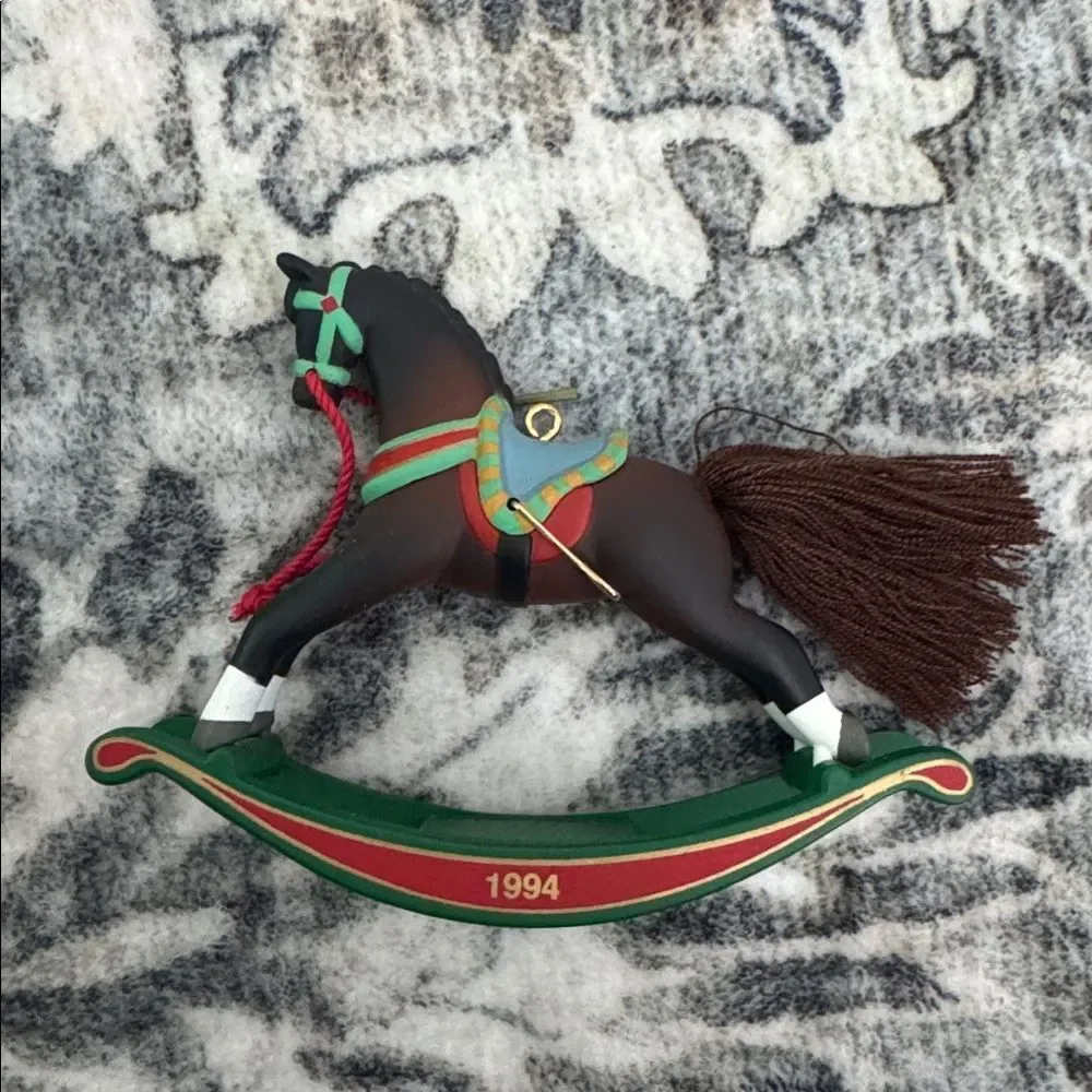 Hallmark 1994 Rocking Horse Ornament